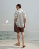  SharpLine Shirt - Sọc hồng xanh 