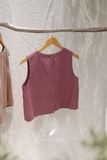  An Croptop - Hồng đất 