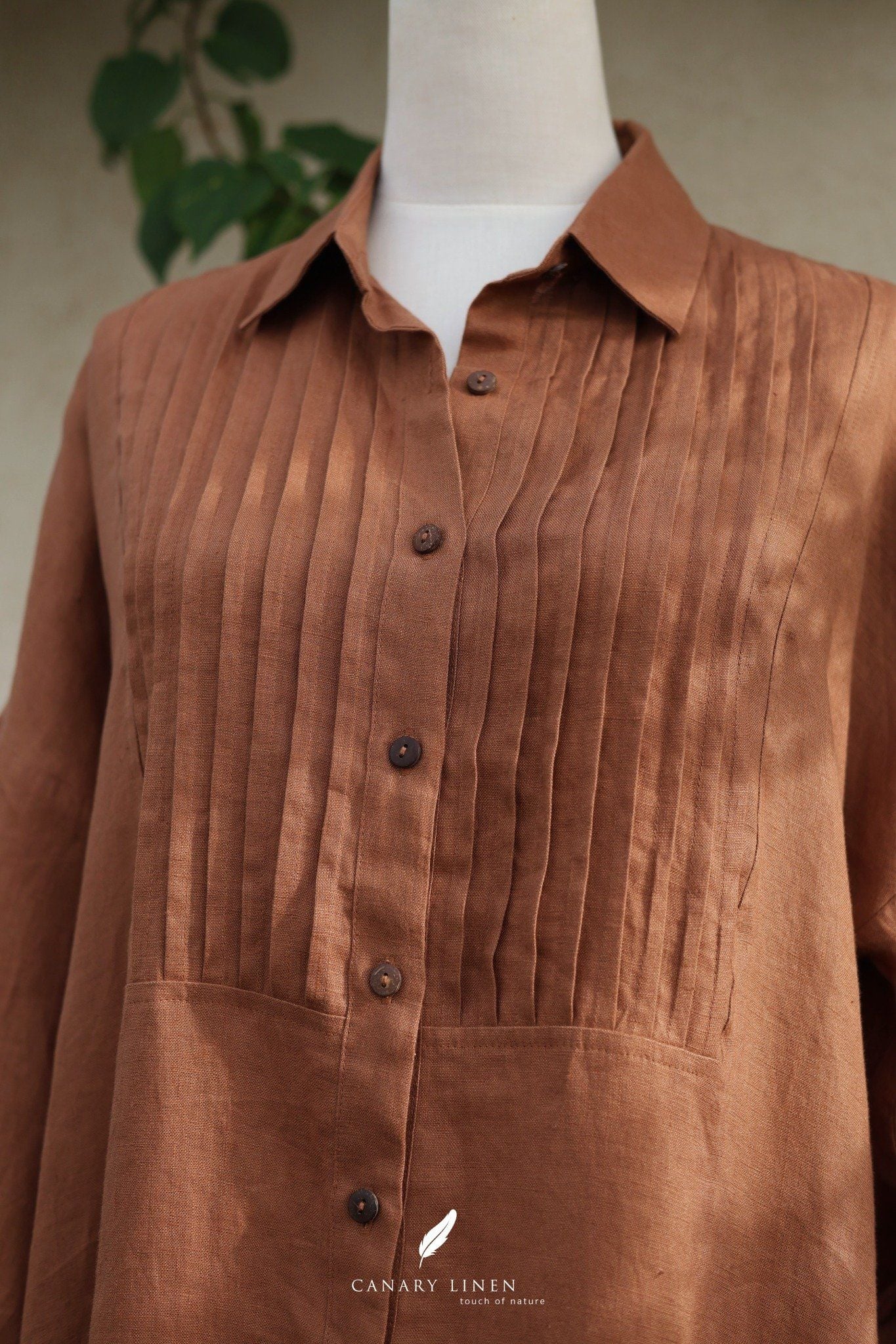  Cinna Dress - Nâu cf 