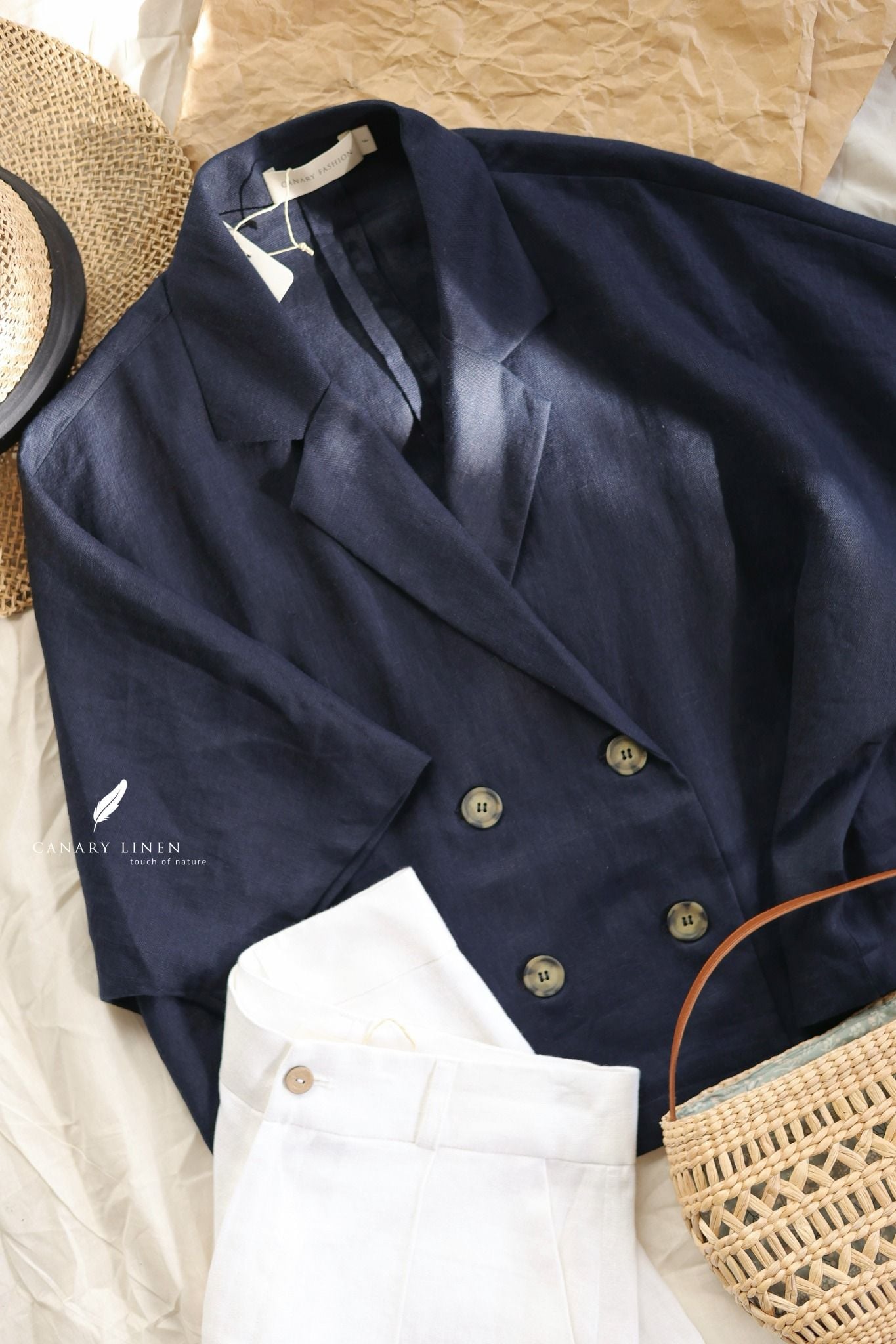  Dara Top - Xanh navy 