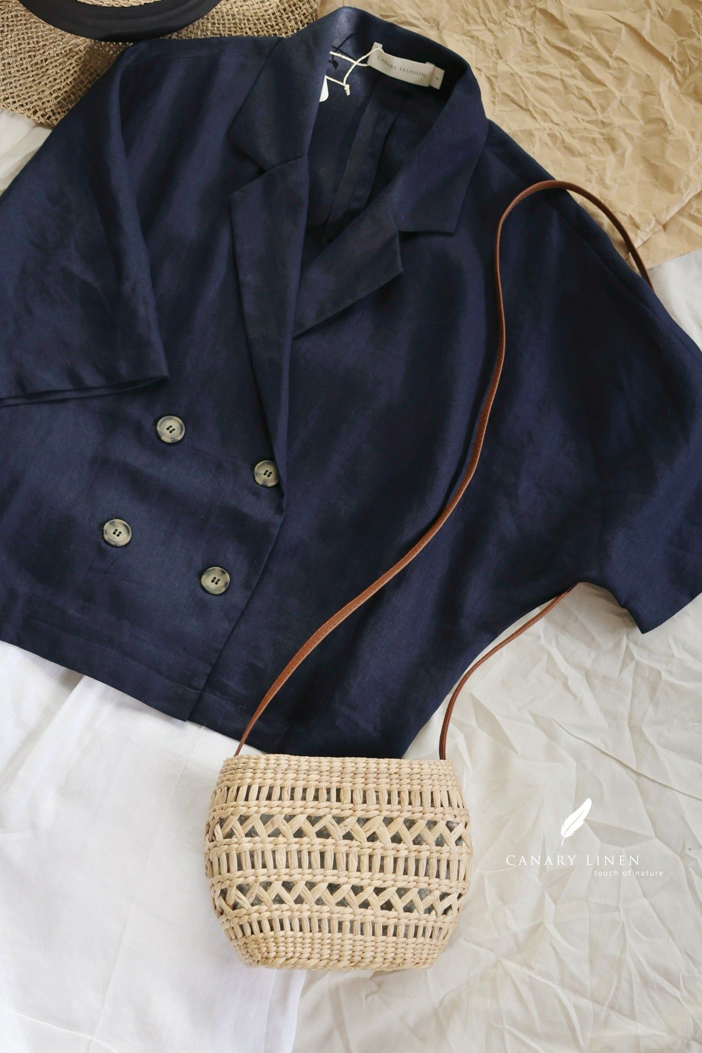  Dara Top - Xanh navy 