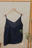  Camilia Top - Xanh navy 