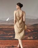  Lavena Dress - Nâu nhạt 