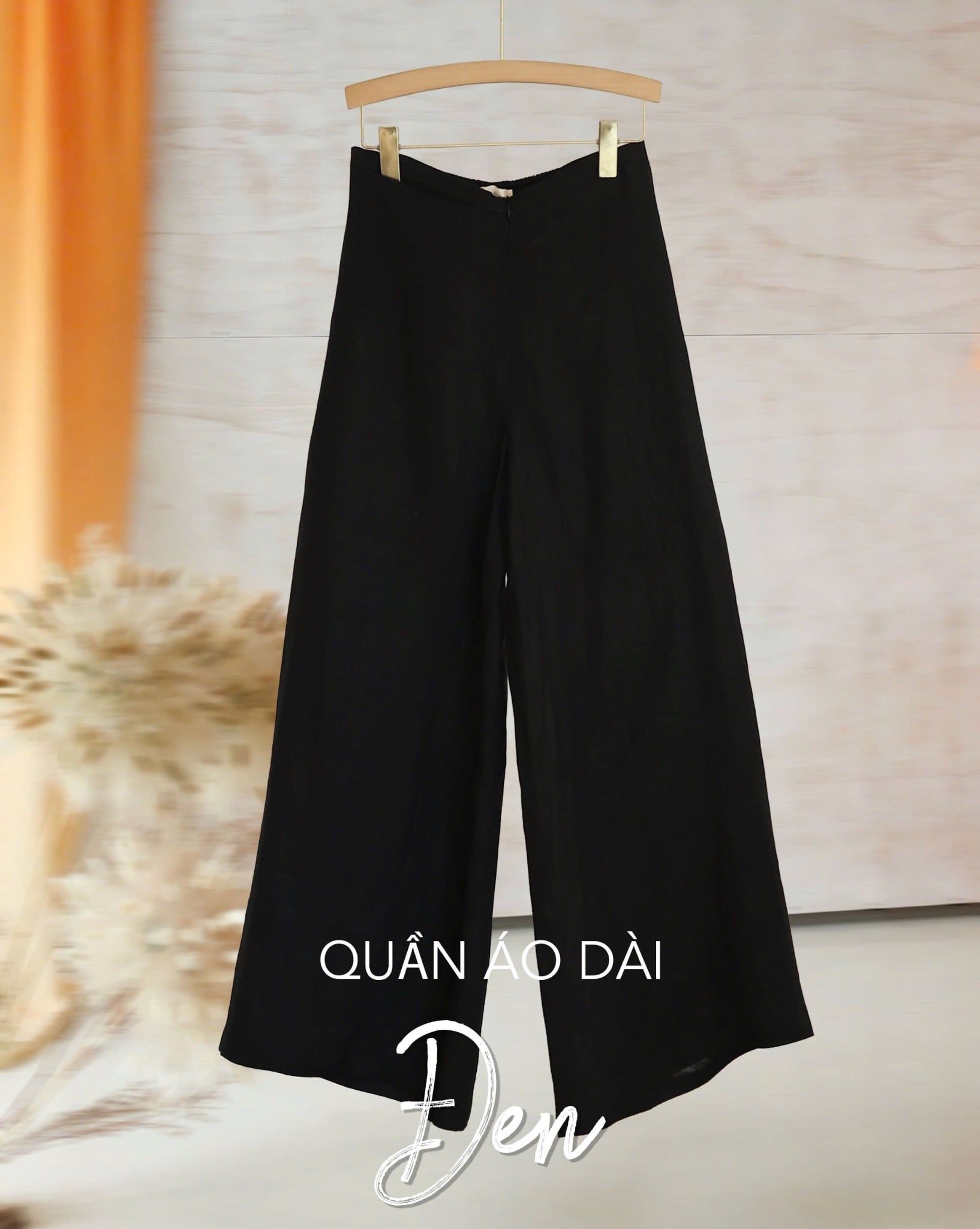  Quần Áo Dài 2026 - Đen 