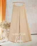  Quần Áo Dài 2026 - Kem 