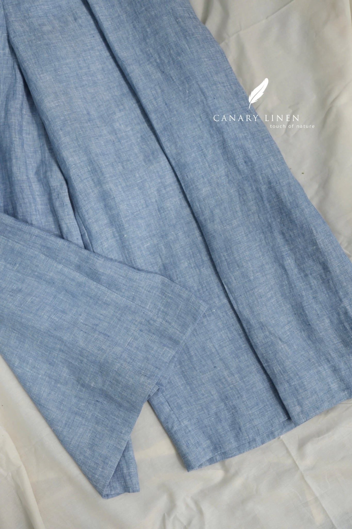  Wide Pants - Xanh nhạt 