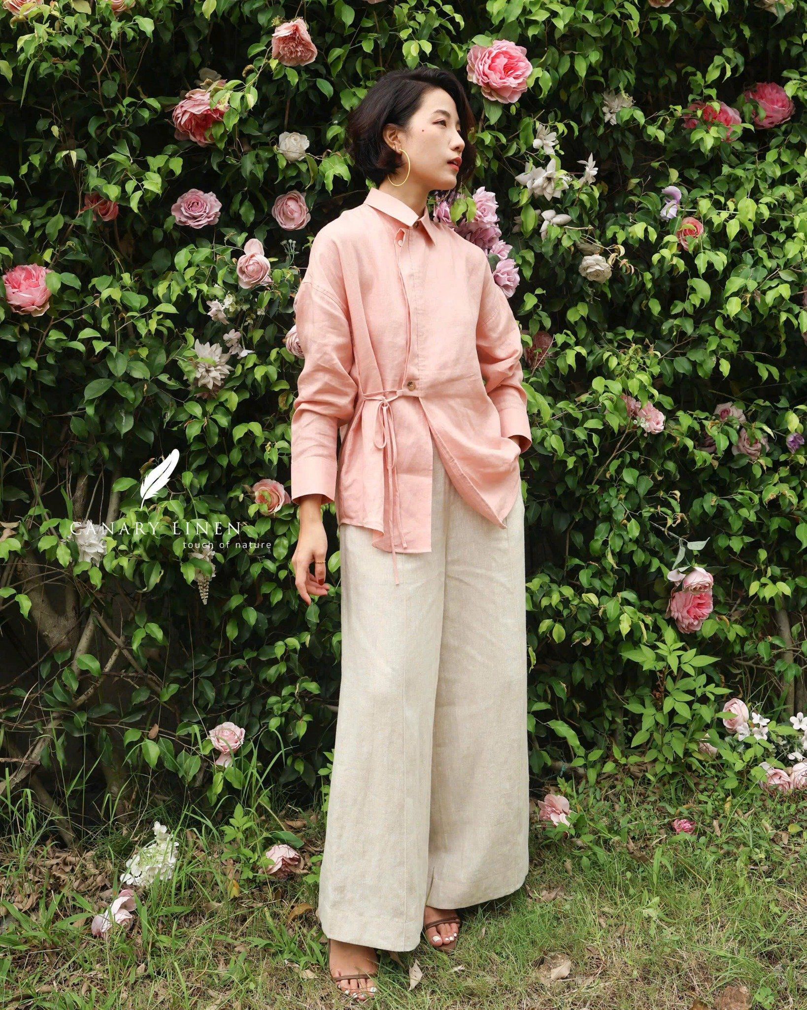  Midline Pants - Muối tiêu 