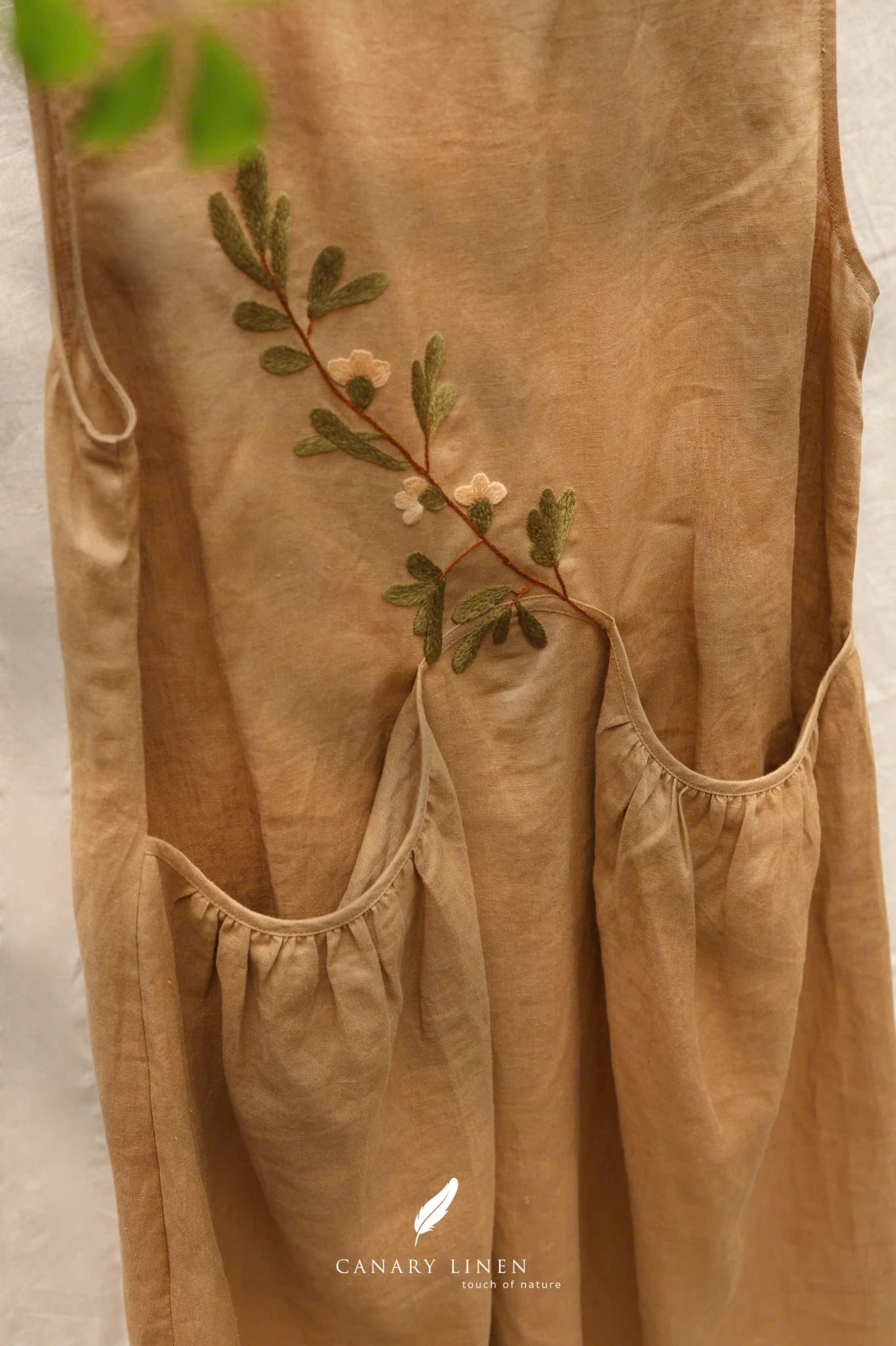  Ivy Dress - Nâu mocha 