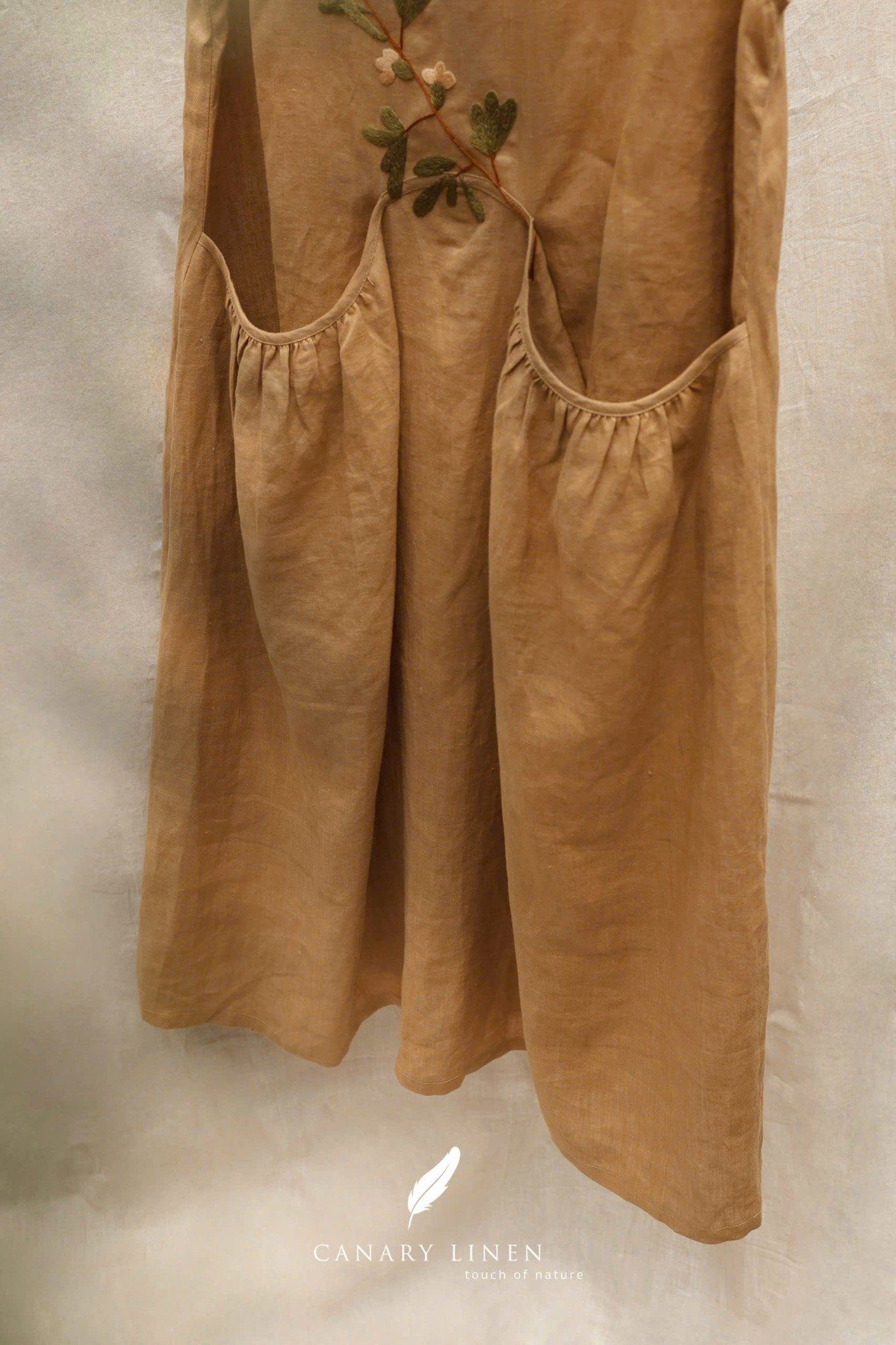  Ivy Dress - Nâu mocha 