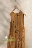  Ivy Dress - Nâu mocha 