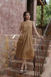  Ivy Dress - Nâu mocha 