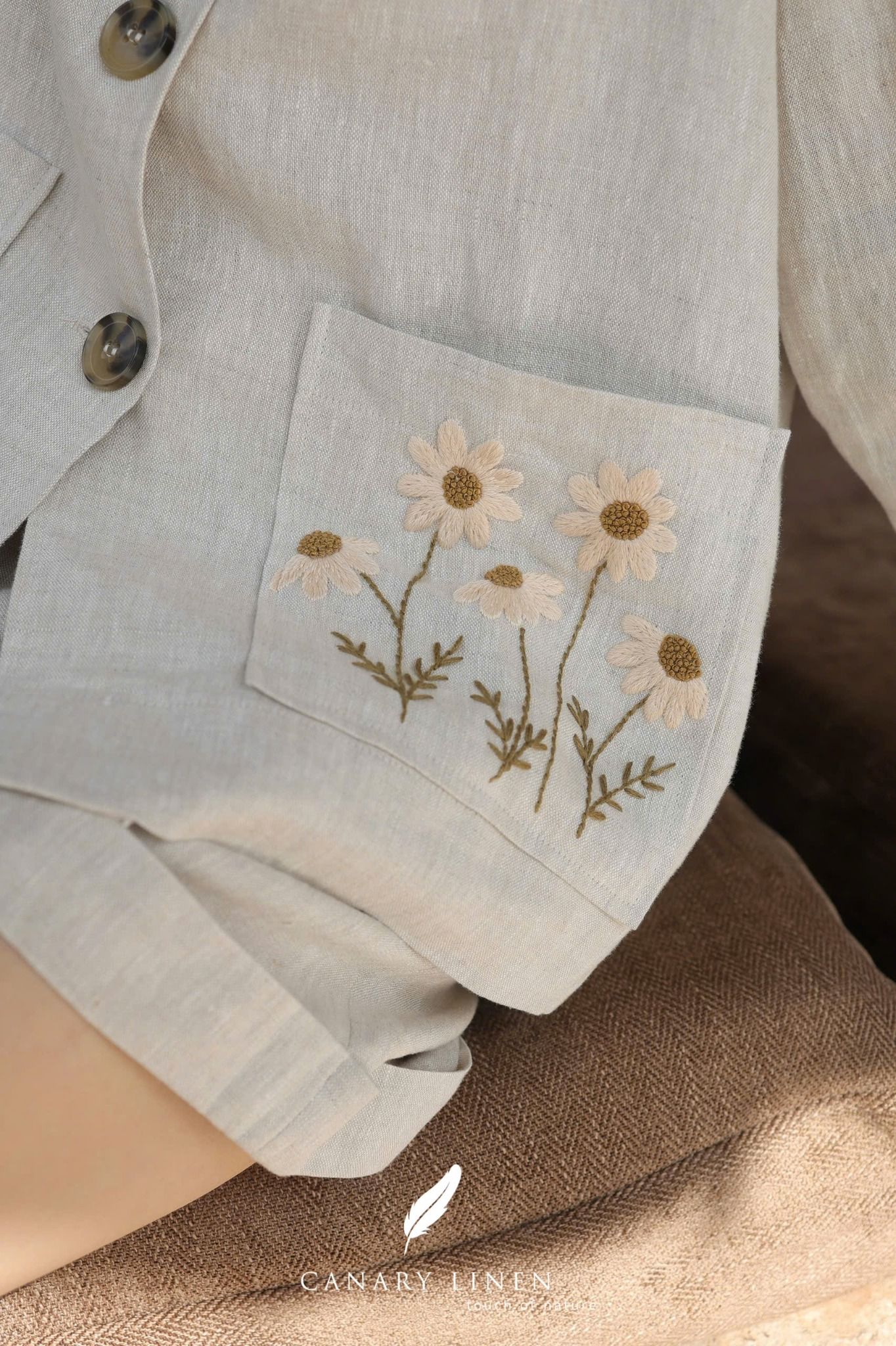  Daisy Coat - Muối tiêu 