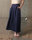  Wide Pants - Xanh Navy 