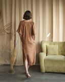  Lyra Dress - Nâu cafe 