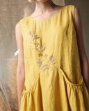  Ivy Dress - Vàng chanh 