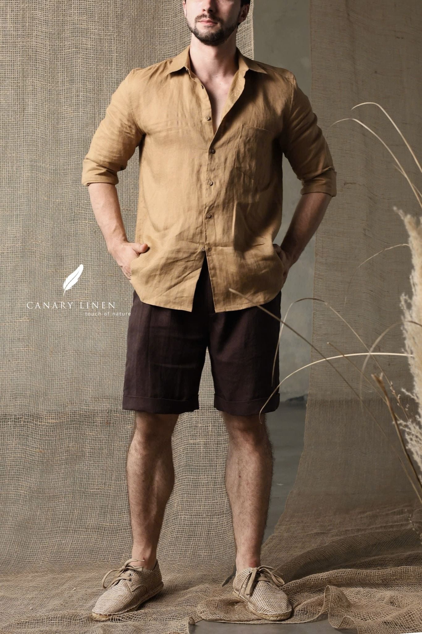  Pure Shorts - Nâu choco 