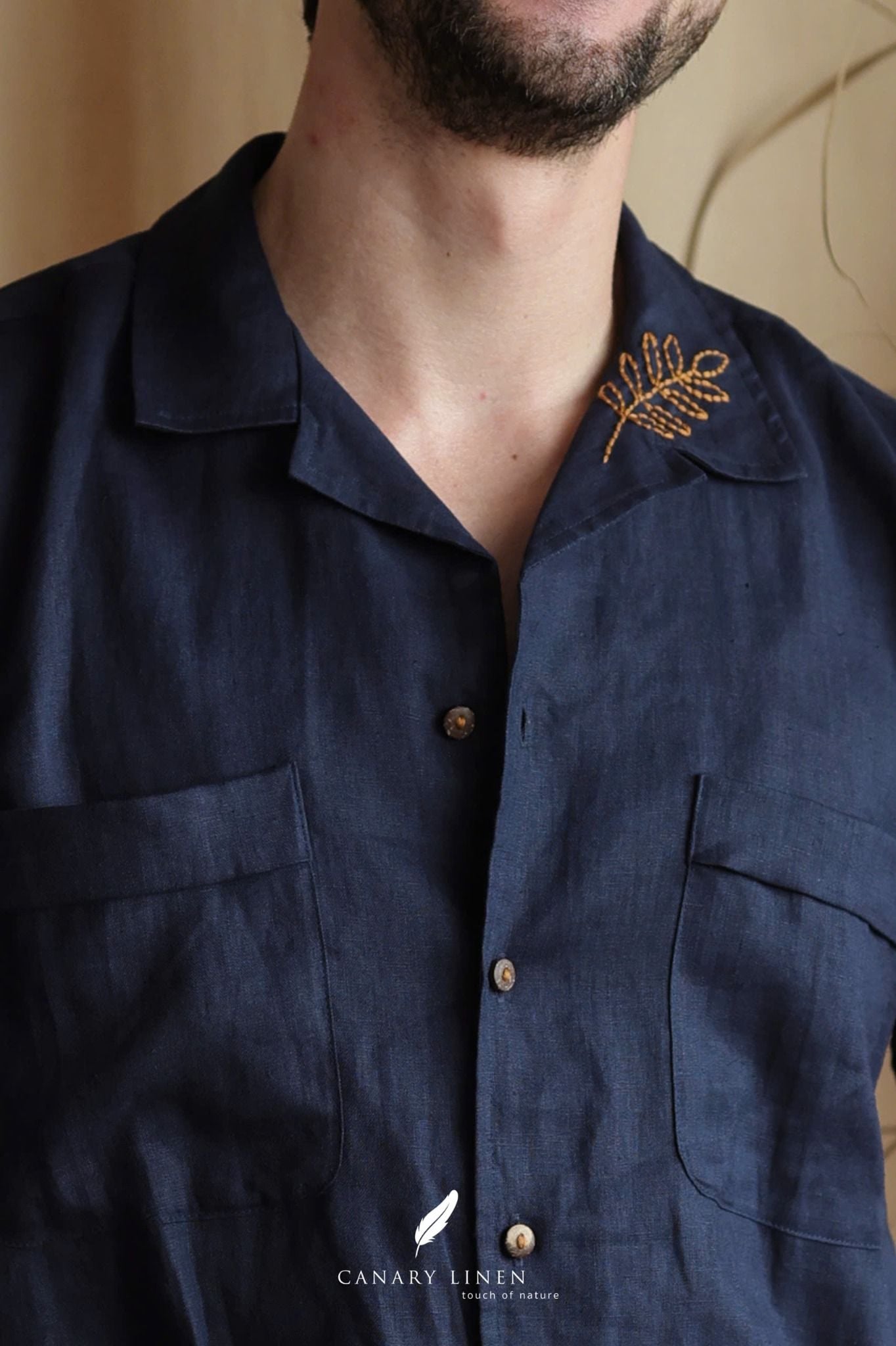  Grove Shirt - Xanh navy 