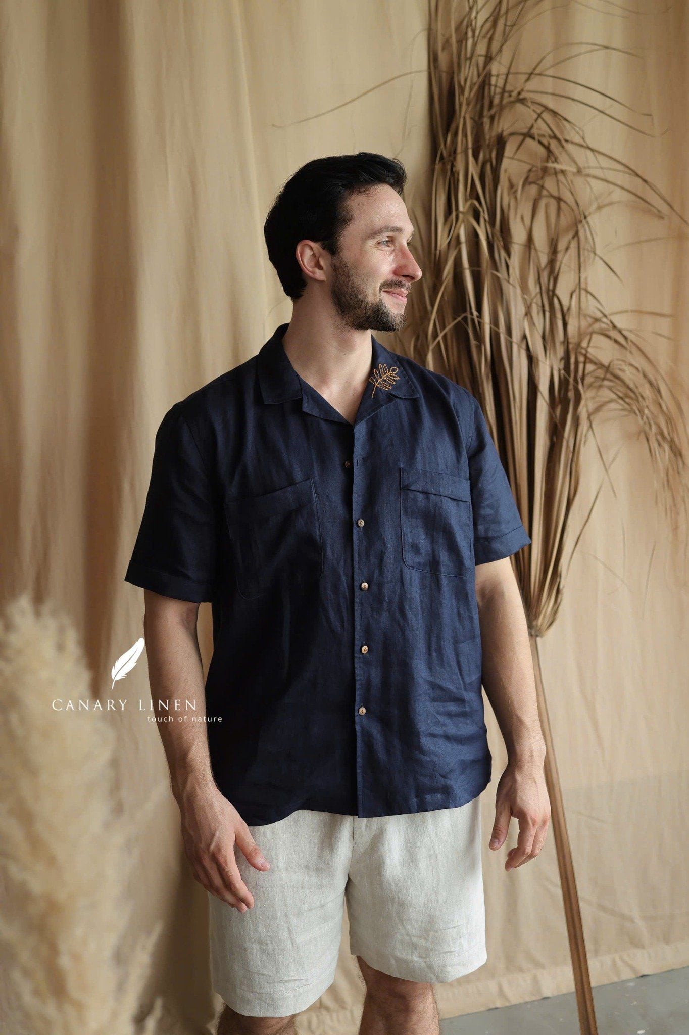  Grove Shirt - Xanh navy 