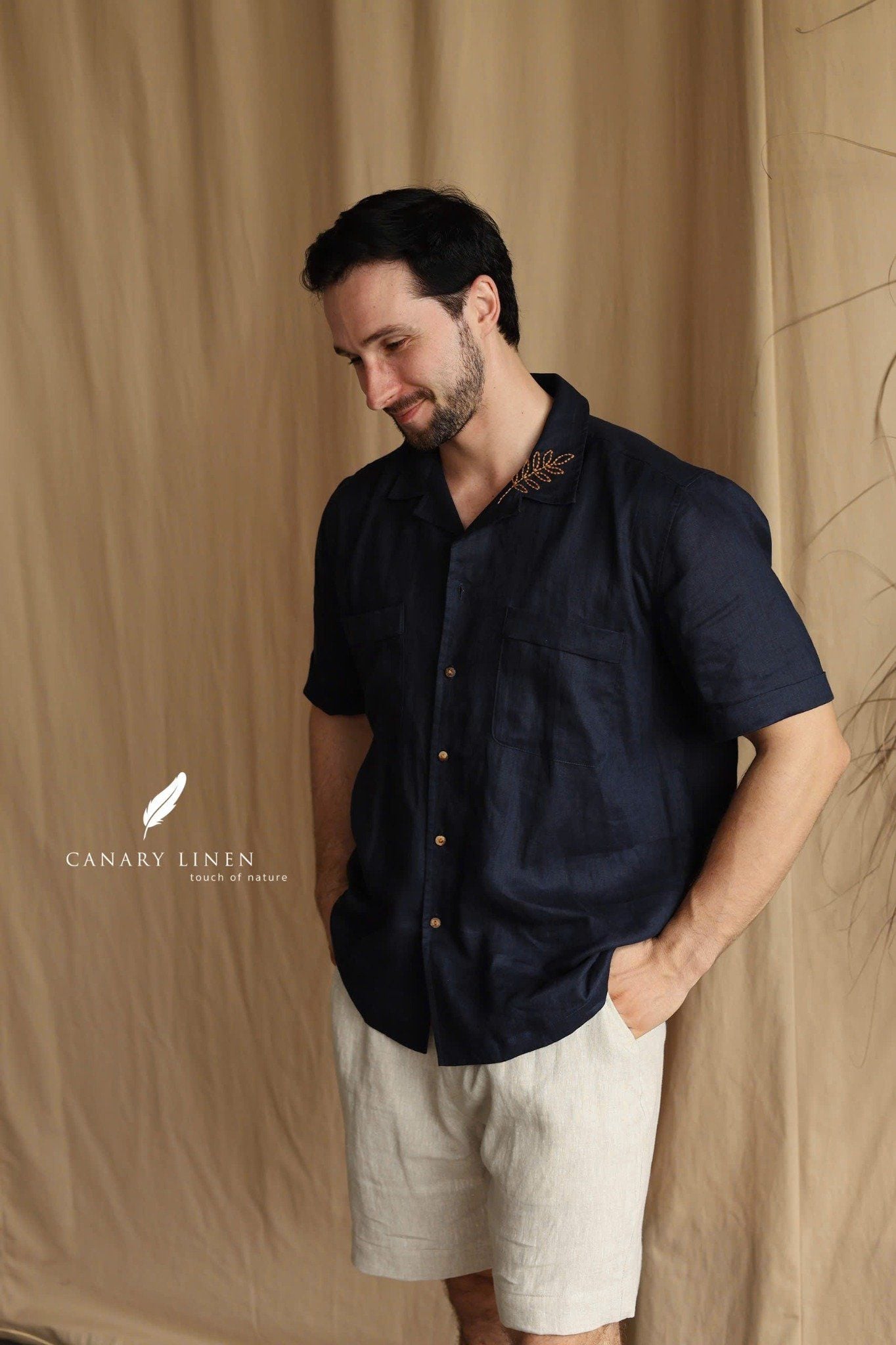  Grove Shirt - Xanh navy 