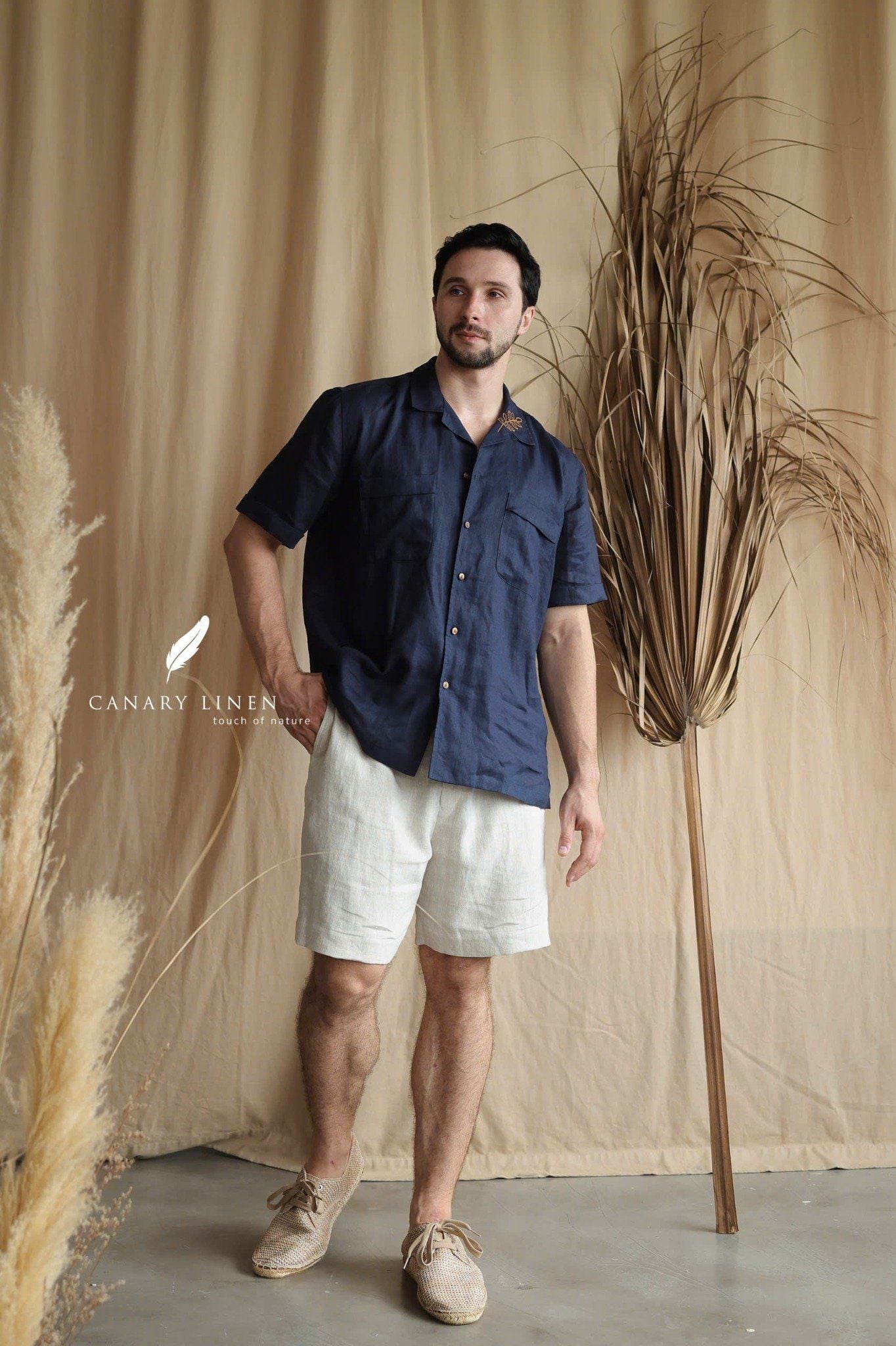  Grove Shirt - Xanh navy 