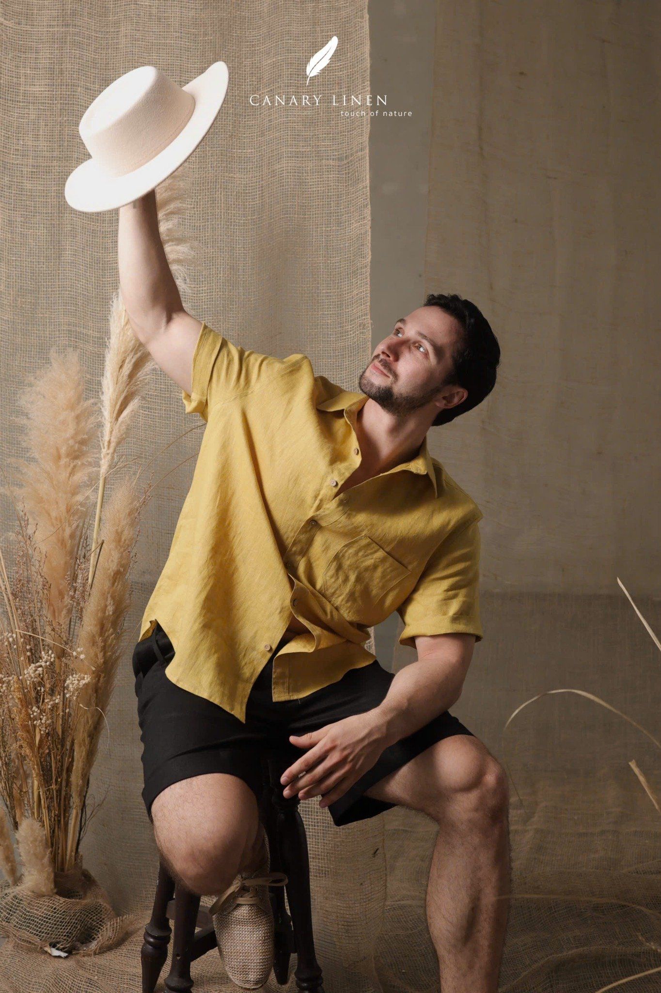  SharpLine Shirt - Vàng chanh 