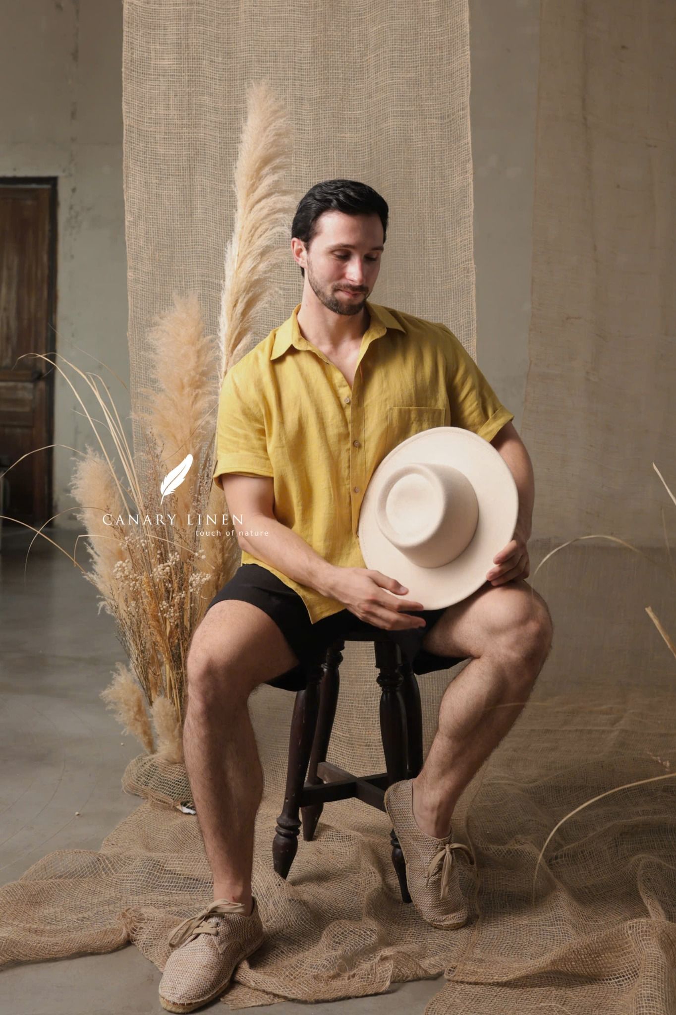  SharpLine Shirt - Vàng chanh 