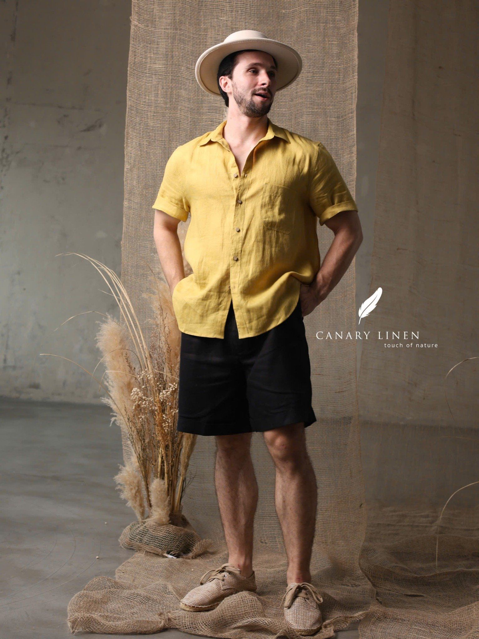  SharpLine Shirt - Vàng chanh 