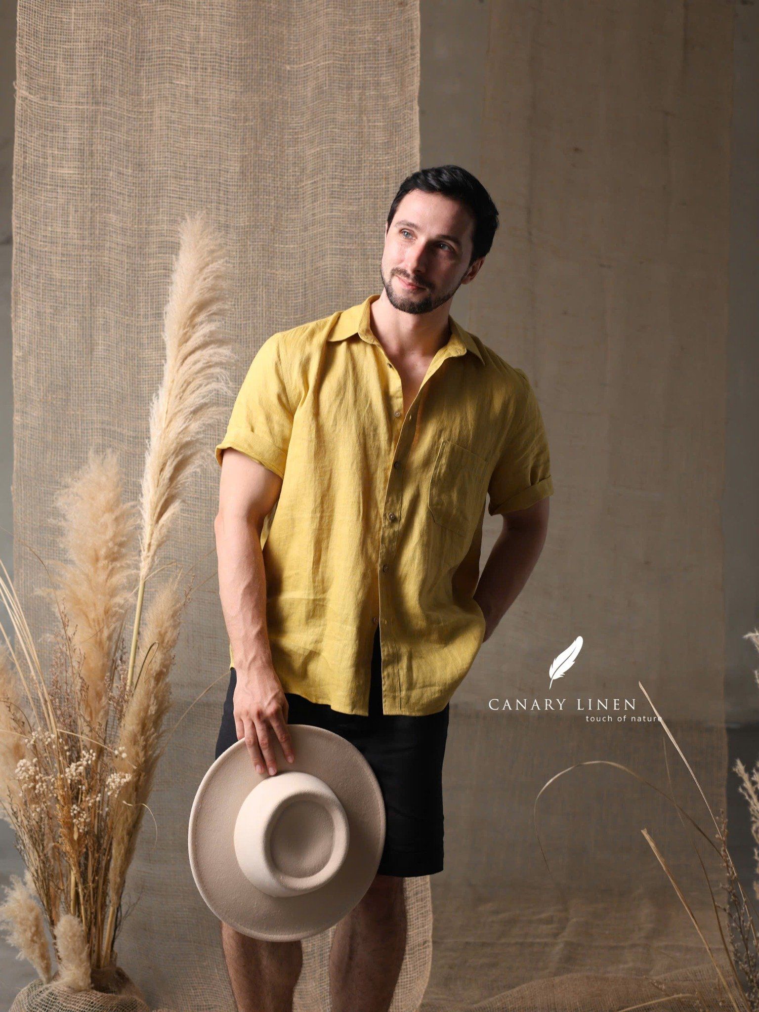  SharpLine Shirt - Vàng chanh 