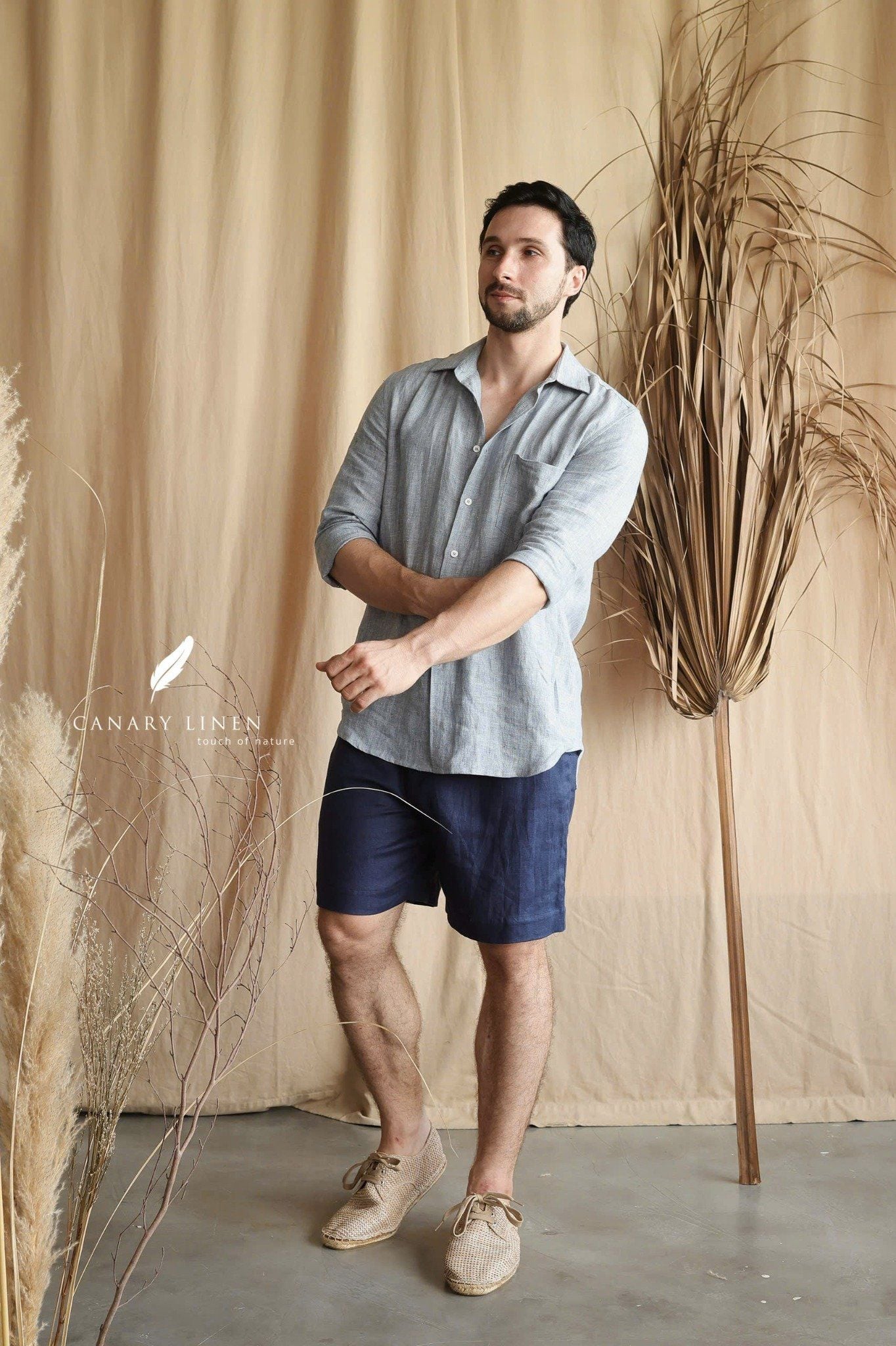  Plain Shorts - Xanh Navy 