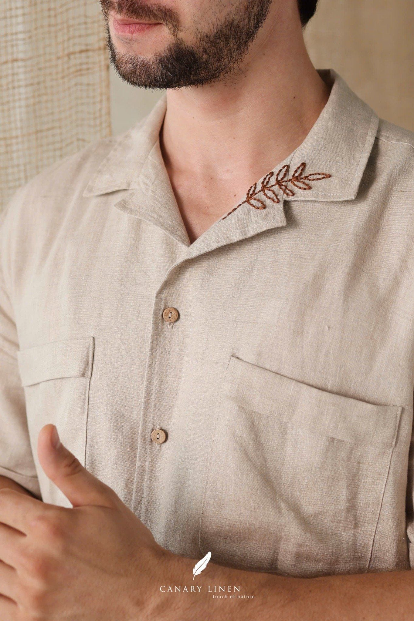  Grove Shirt - Muối tiêu 