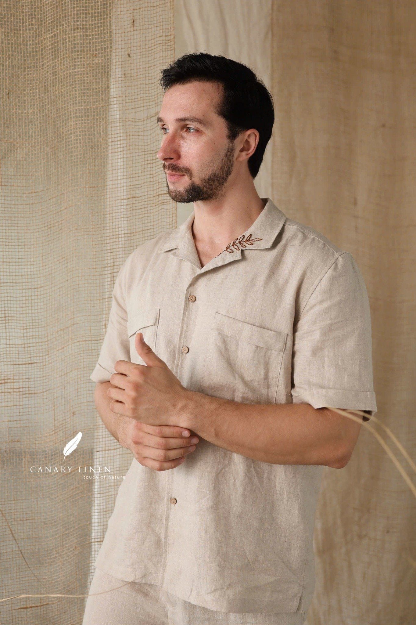  Grove Shirt - Muối tiêu 