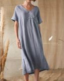 Leafa Dress - Xanh xám 