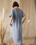  Leafa Dress - Xanh xám 