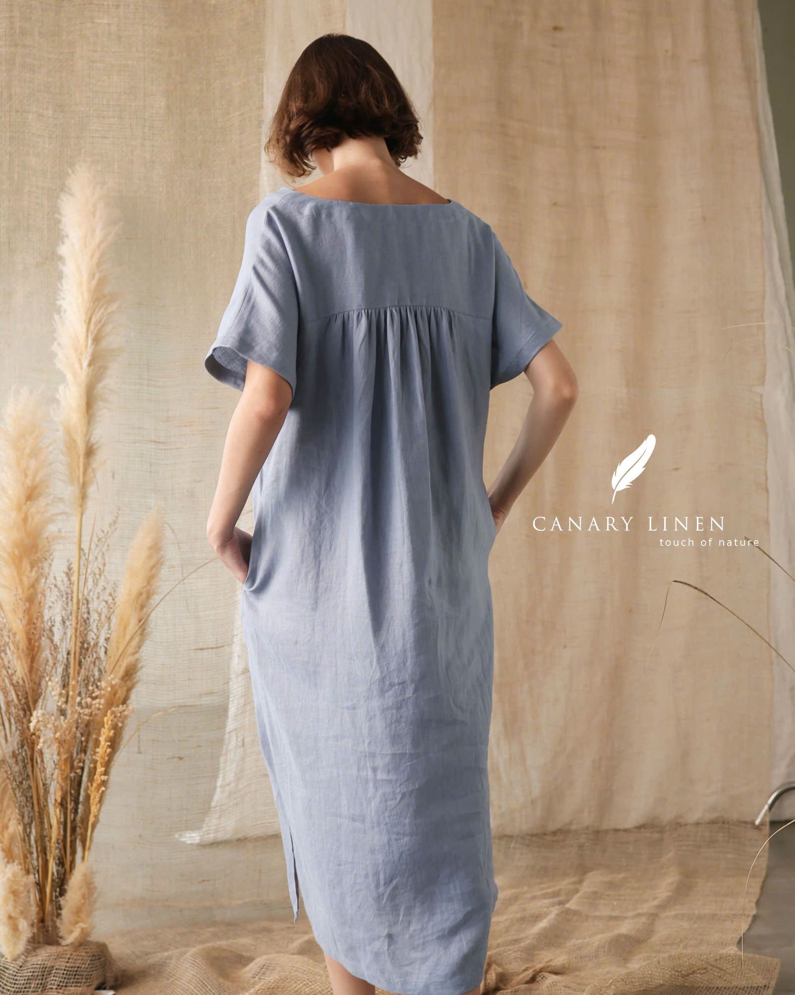  Leafa Dress - Xanh xám 