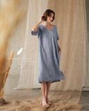  Leafa Dress - Xanh xám 