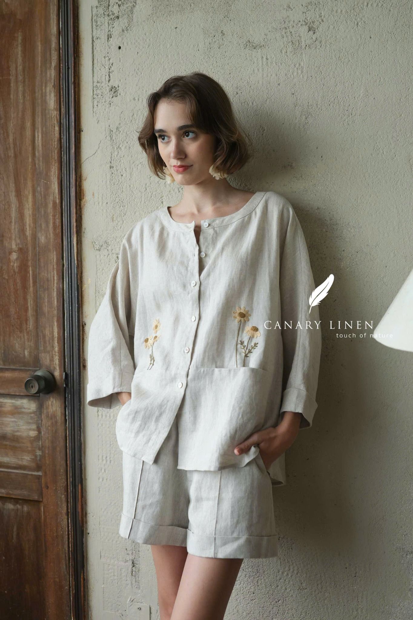  Camie Shirt - Muối tiêu 