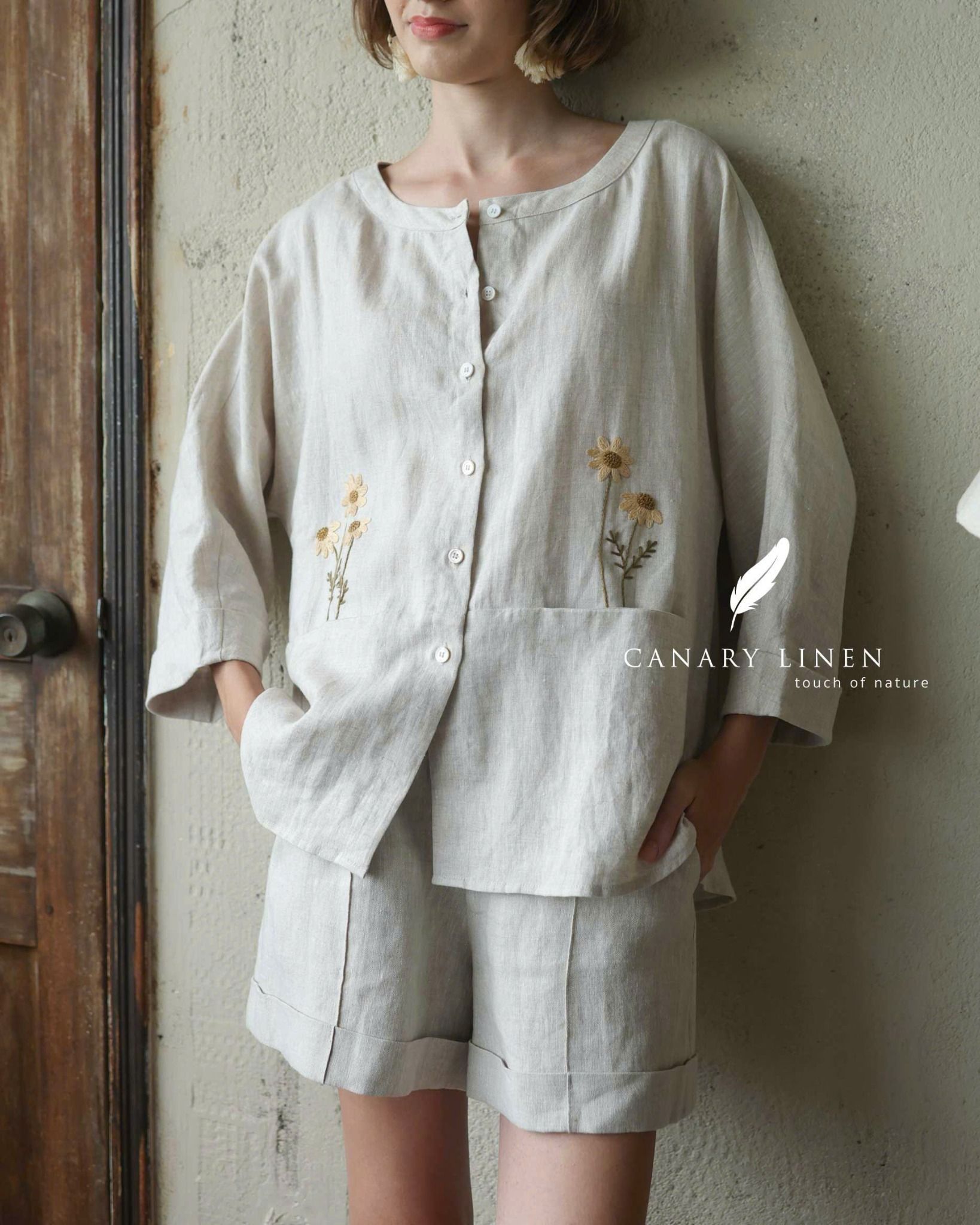  Camie Shirt - Muối tiêu 