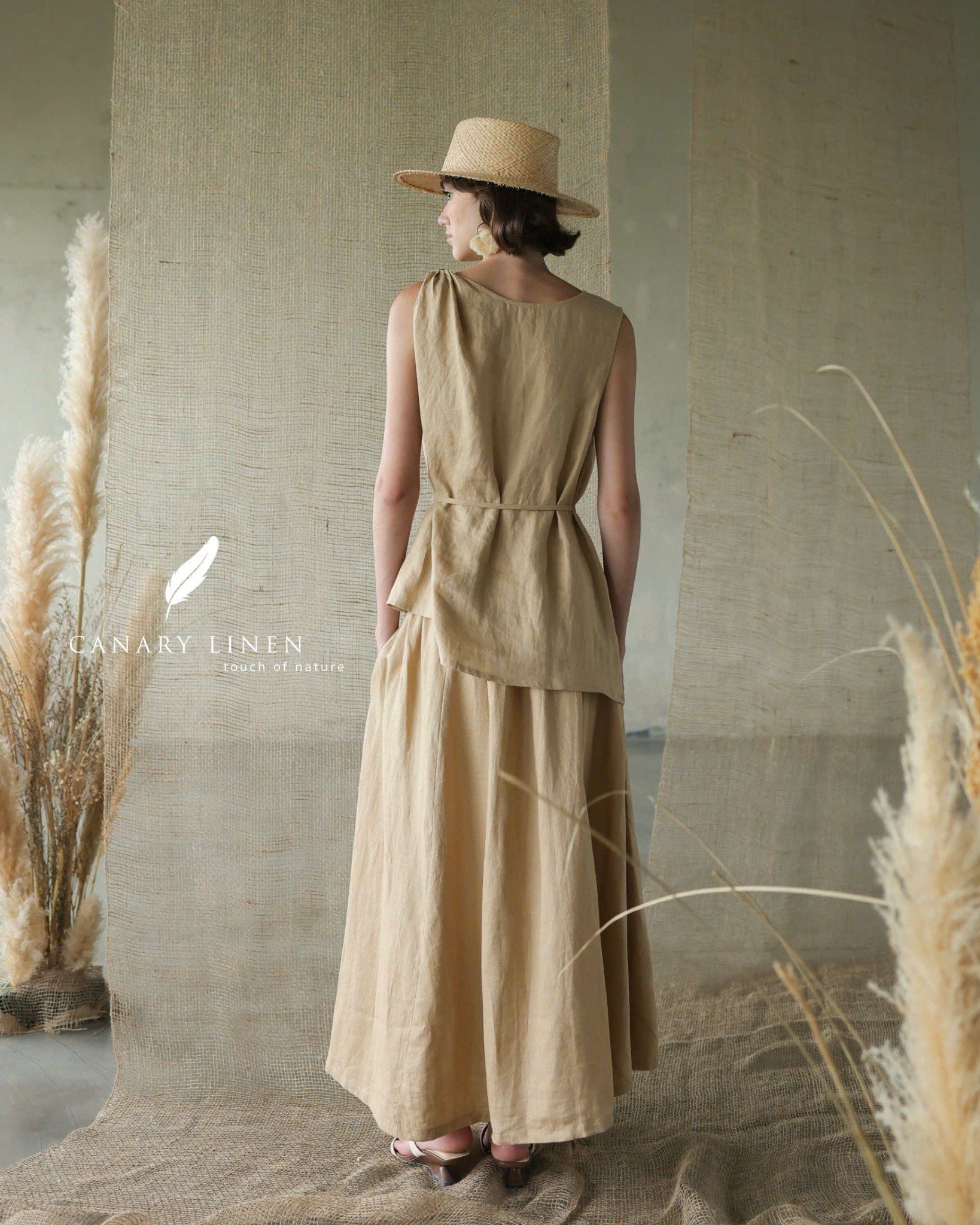  Muse Skirt - Be vàng 