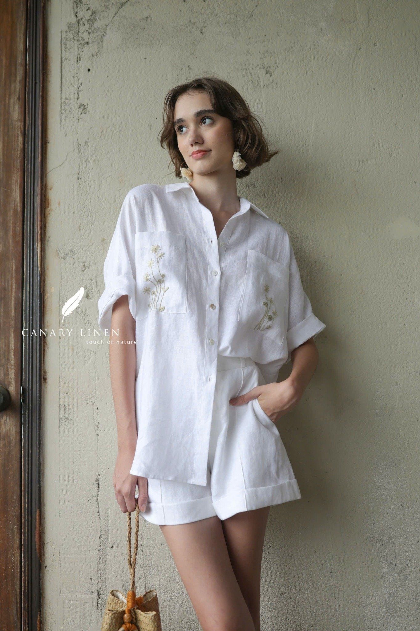  Daisia Shirt - Trắng 