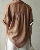  Daisia Shirt - Nâu cafe 