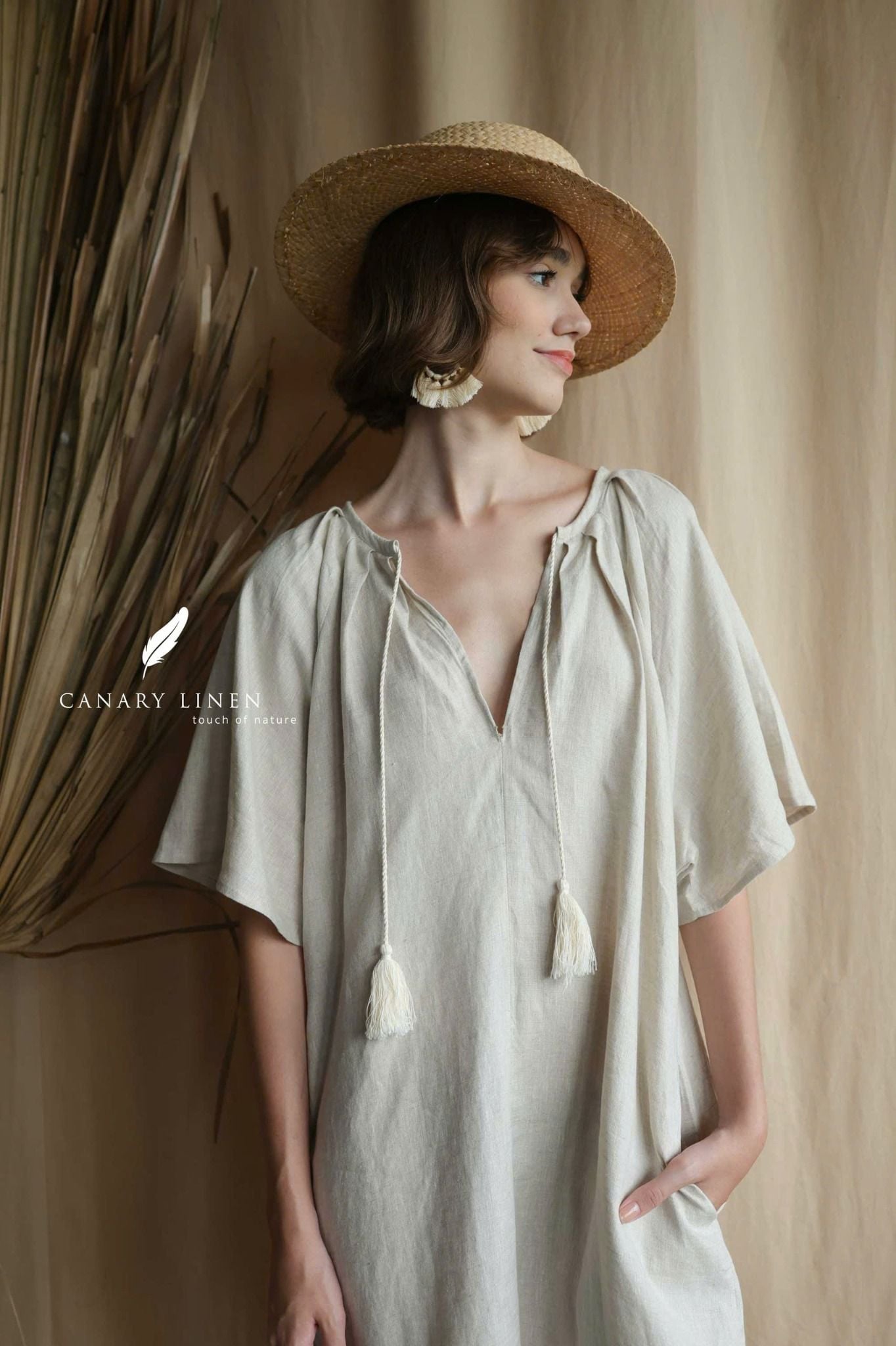  Lyra Dress - Muối tiêu 