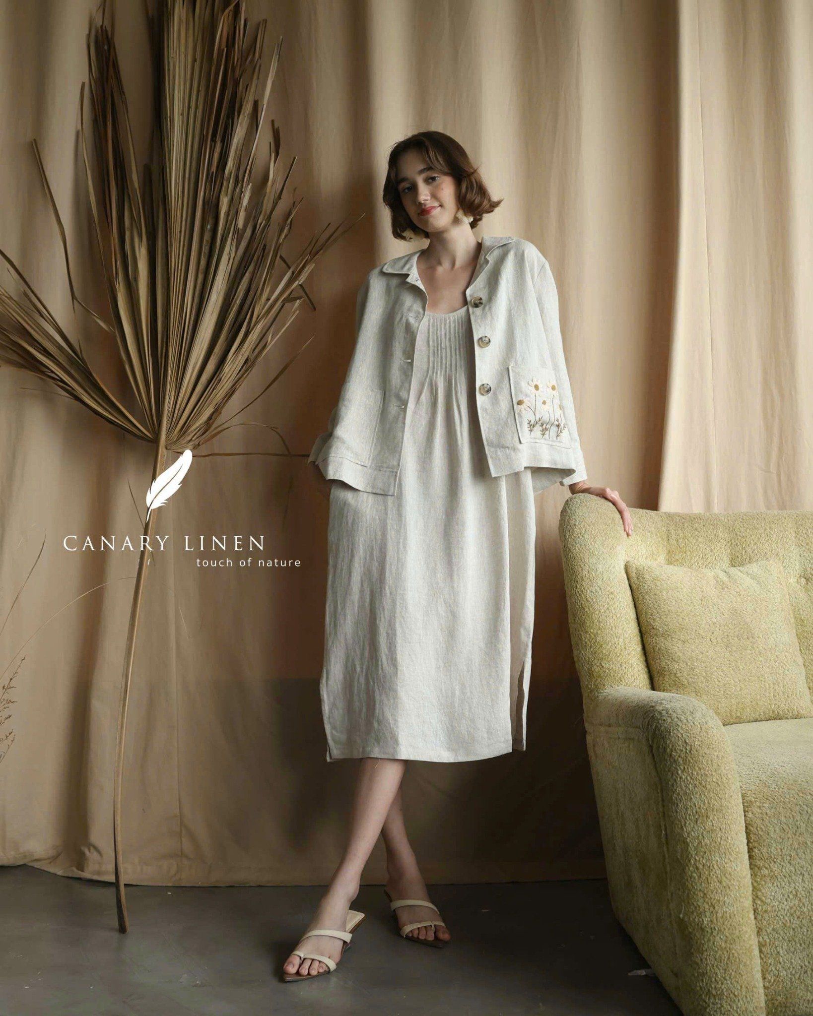  Daisy Coat - Muối tiêu 