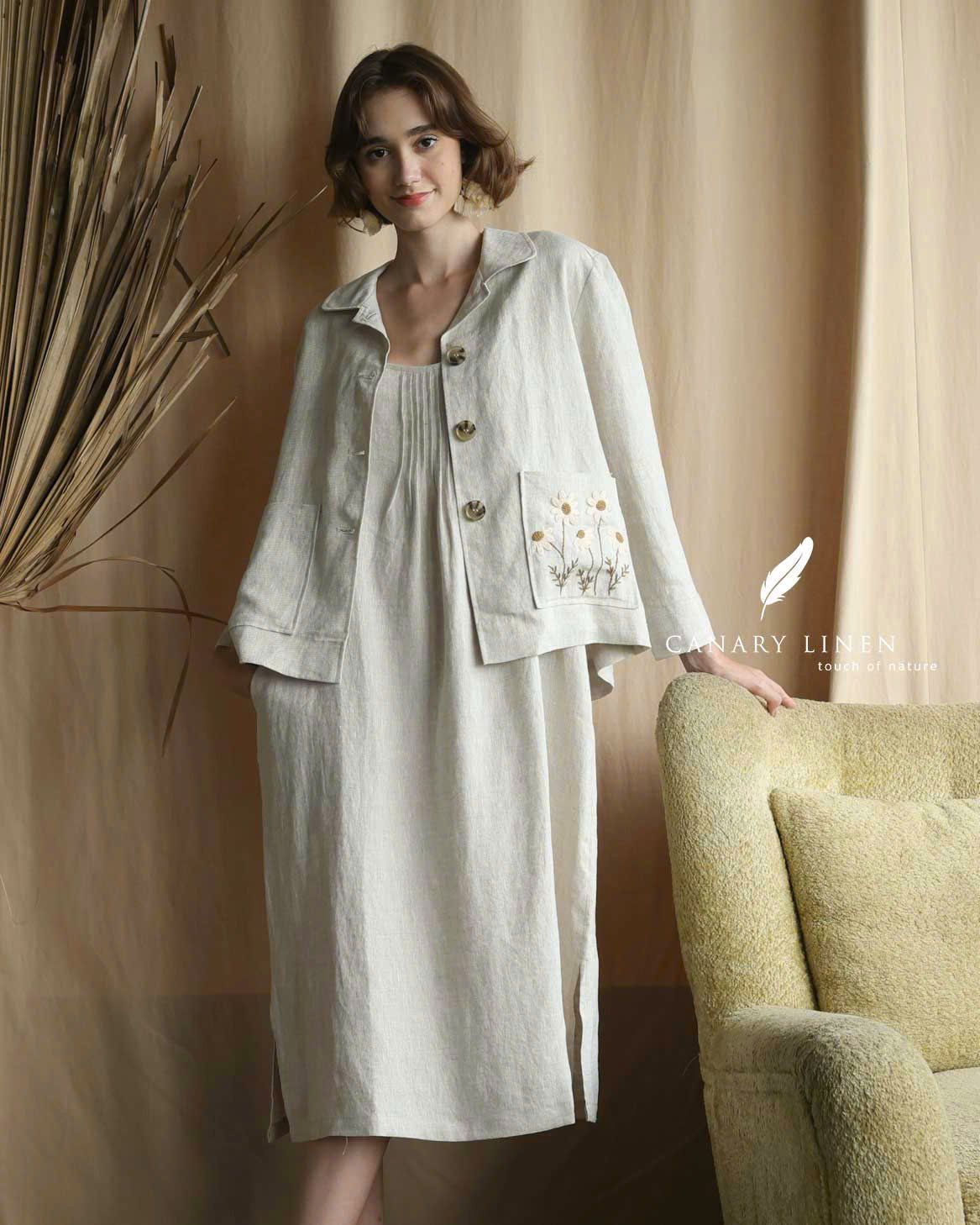 Daisy Coat - Muối tiêu 