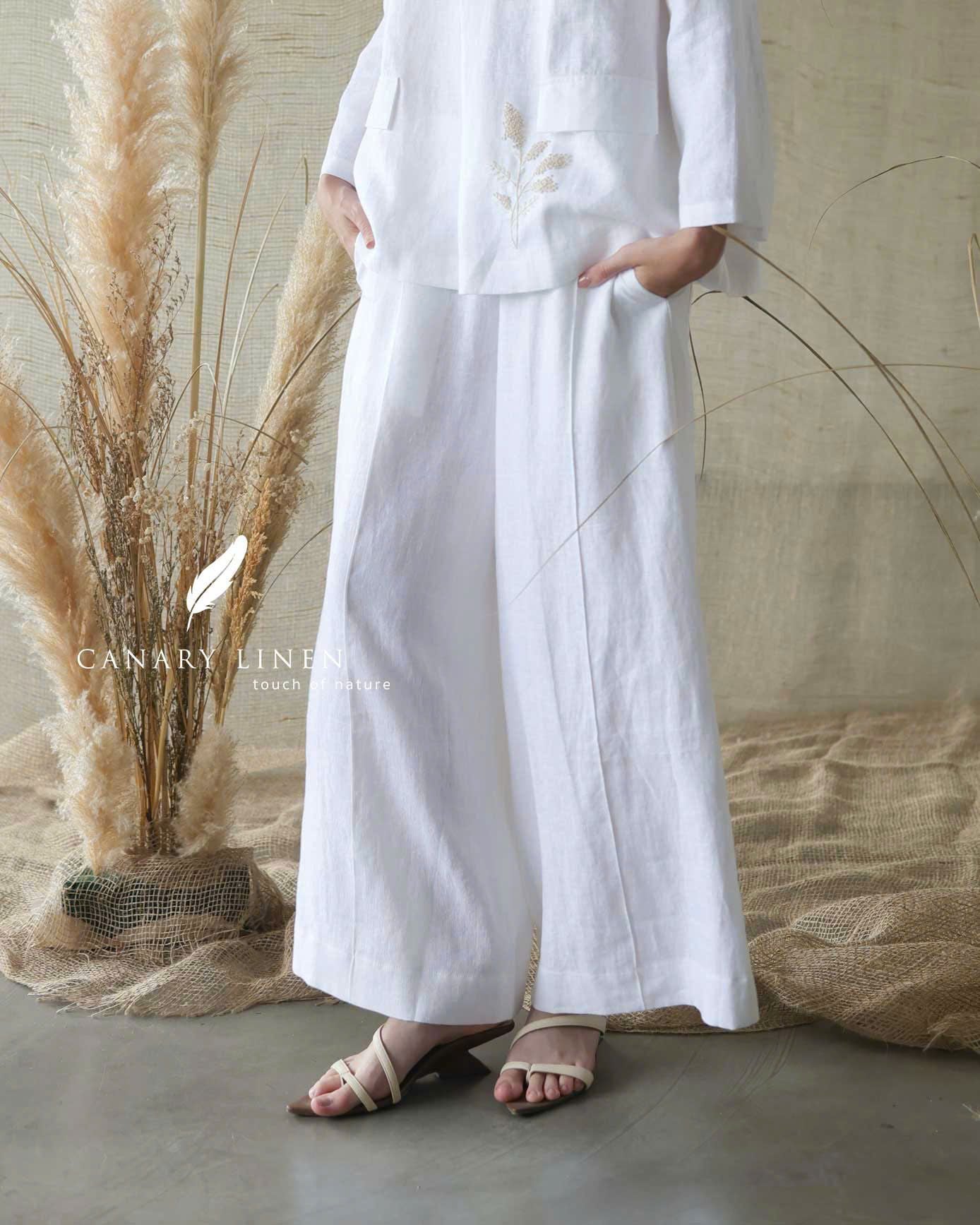  Midline Pants - Trắng 