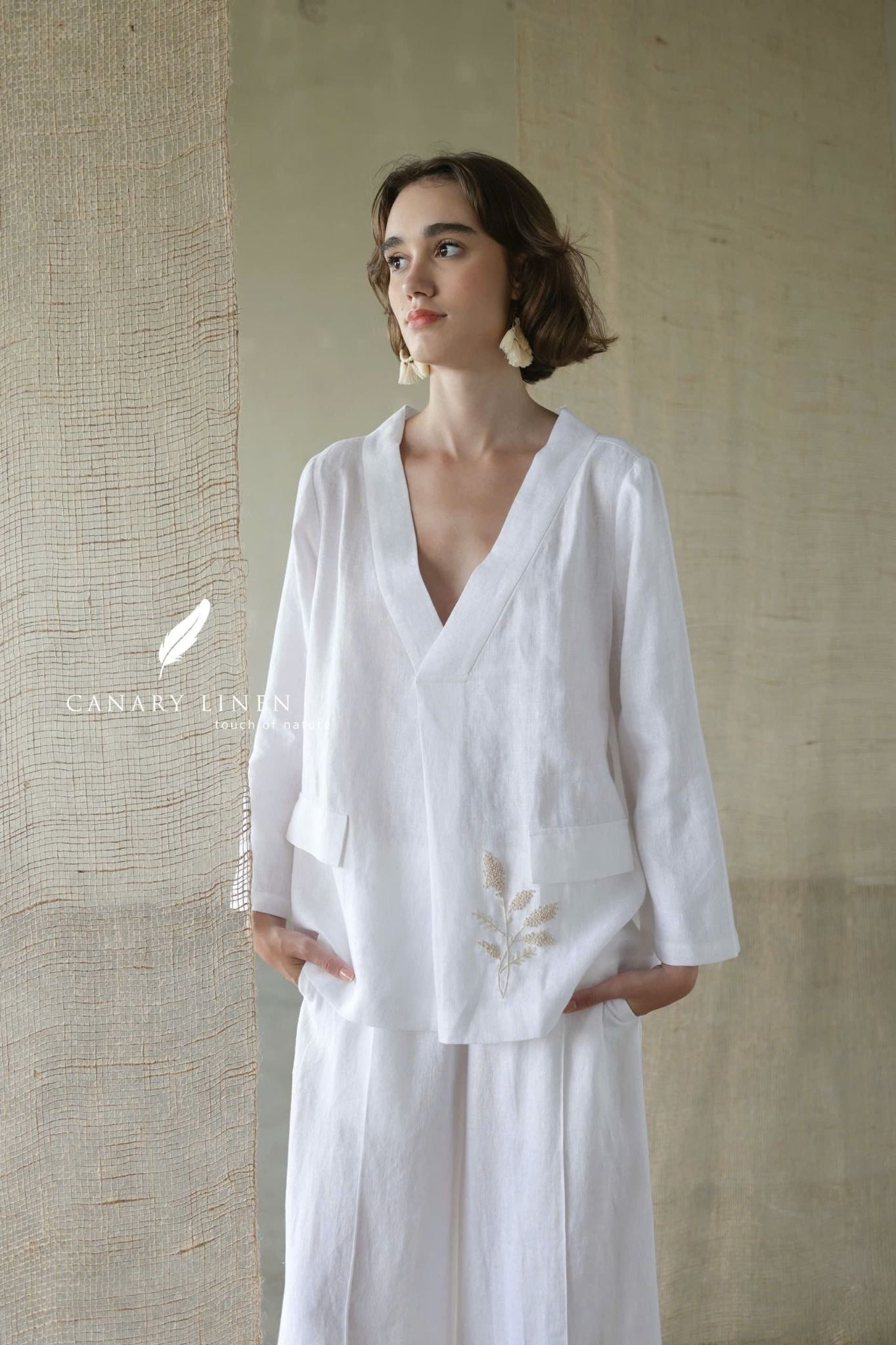  Blanche Top - Trắng 