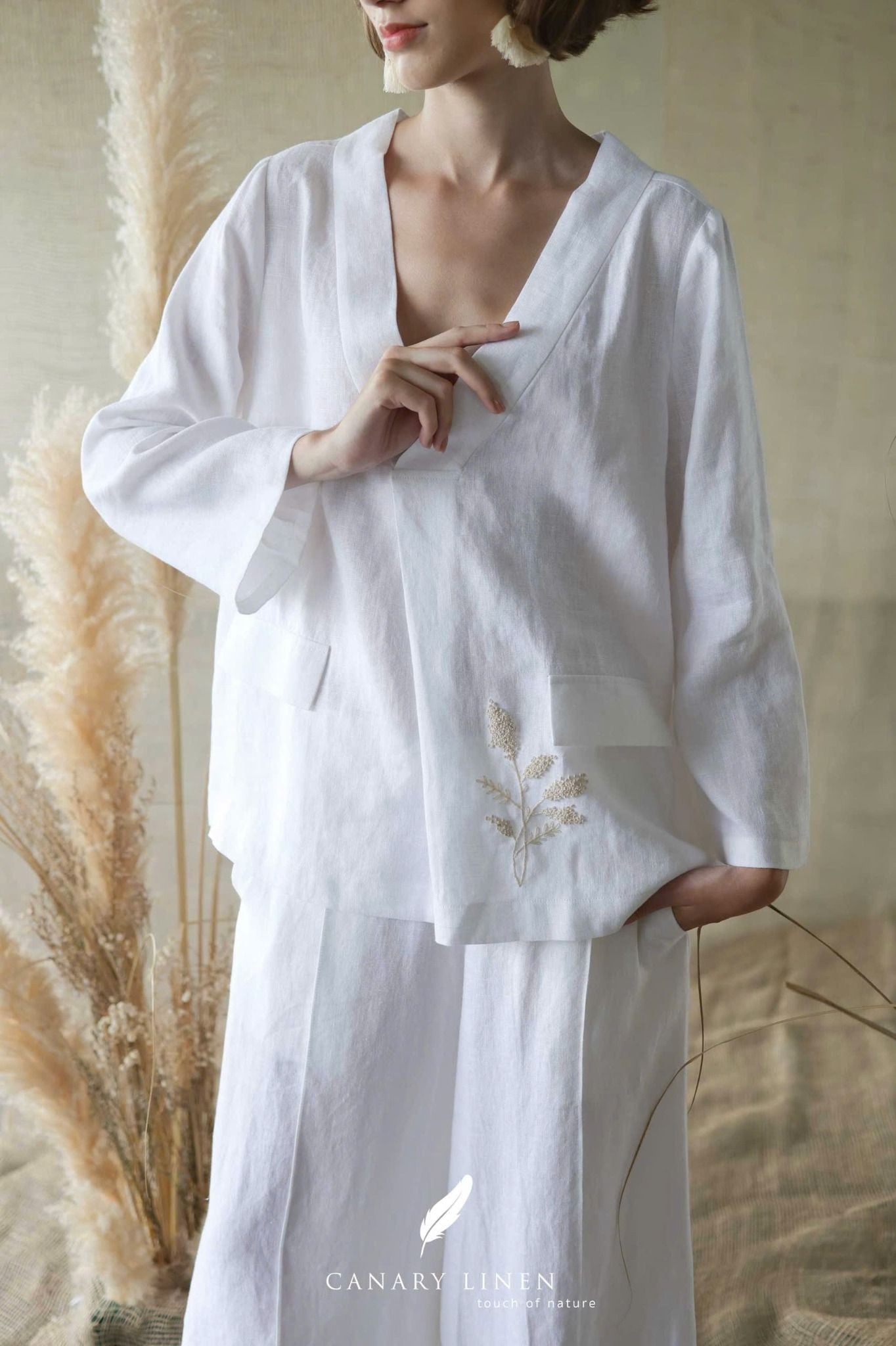  Blanche Top - Trắng 