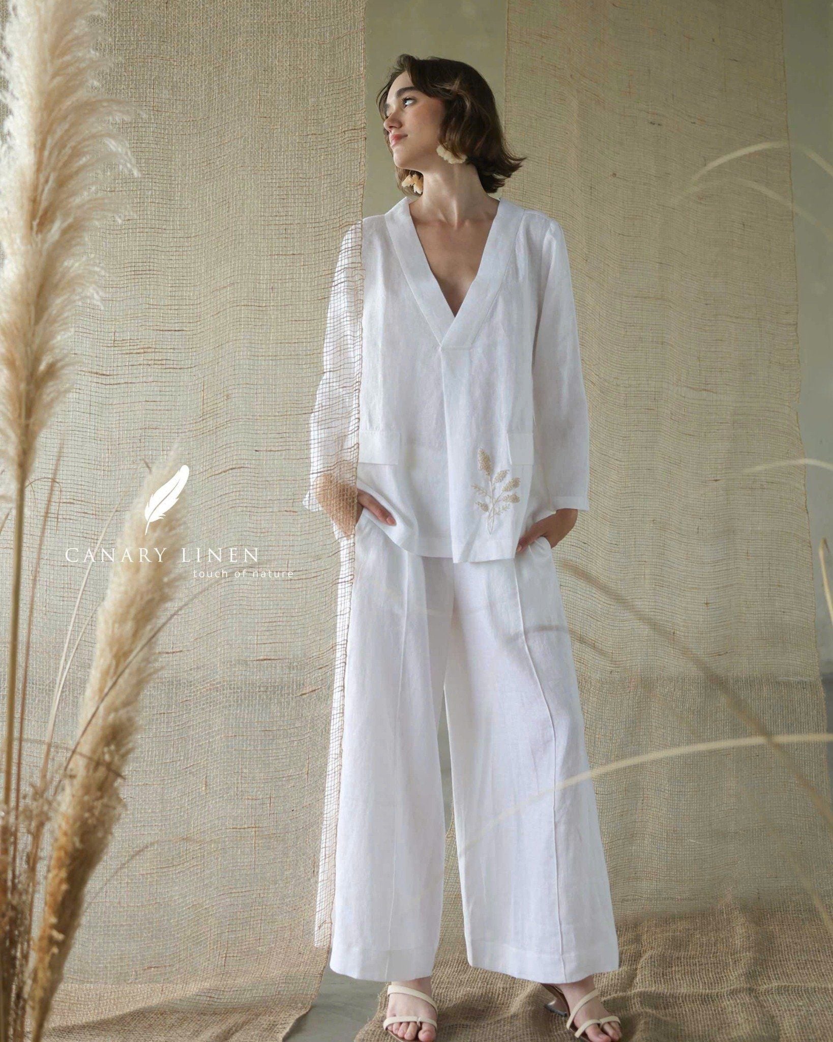  Midline Pants - Trắng 