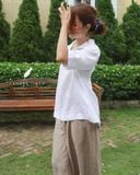  Petal Shirt - Trắng 