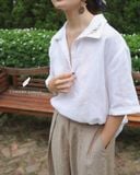  Petal Shirt - Trắng 