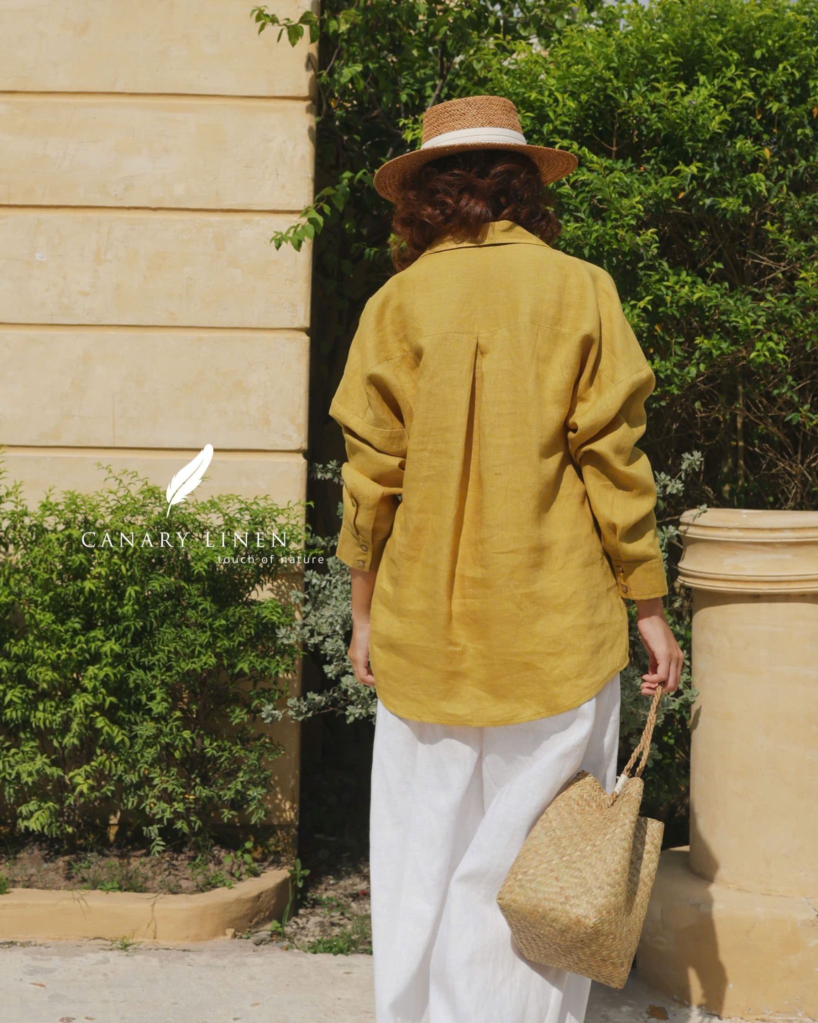  Ease Shirt - Vàng chanh 